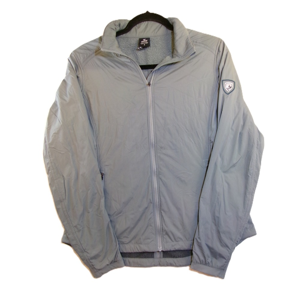 Kuhl The One Jacket Women Small Gray Good Windproof Water Resistant 2163